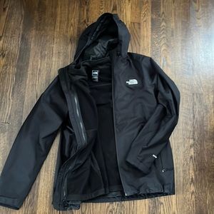 The North Face 3 in 1 systems coat